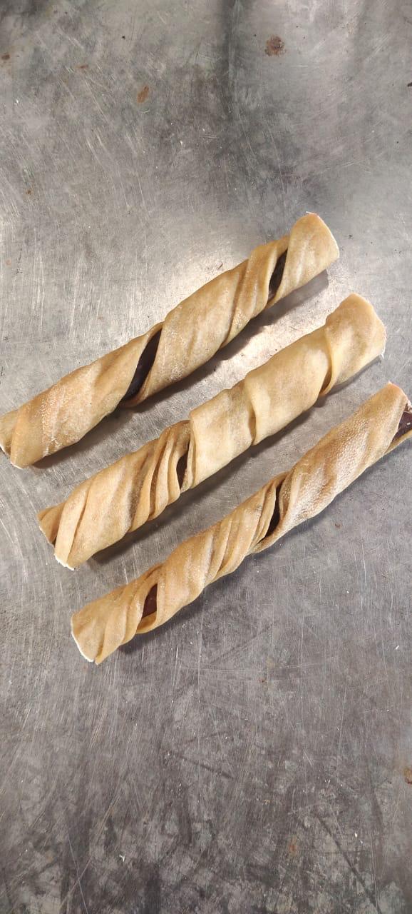 Pizzle Wrap Lamb Skin – Premium Natural Dog Chew